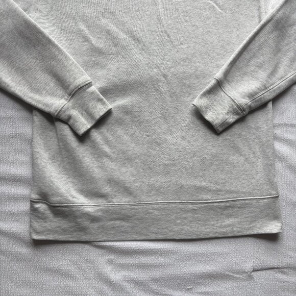 Gray Michigan Wolverines Crewneck Sweater Size Medium Knights Apparel Pro Edge - Picture 6 of 8